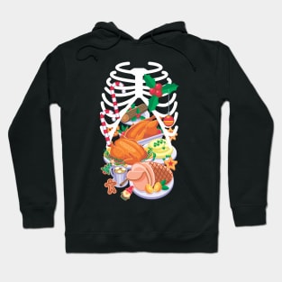 Christmas Thanksgiving Dinner After Halloween - Holidays Hoodie